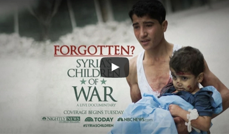 Siria: I bambini e storia della guerra