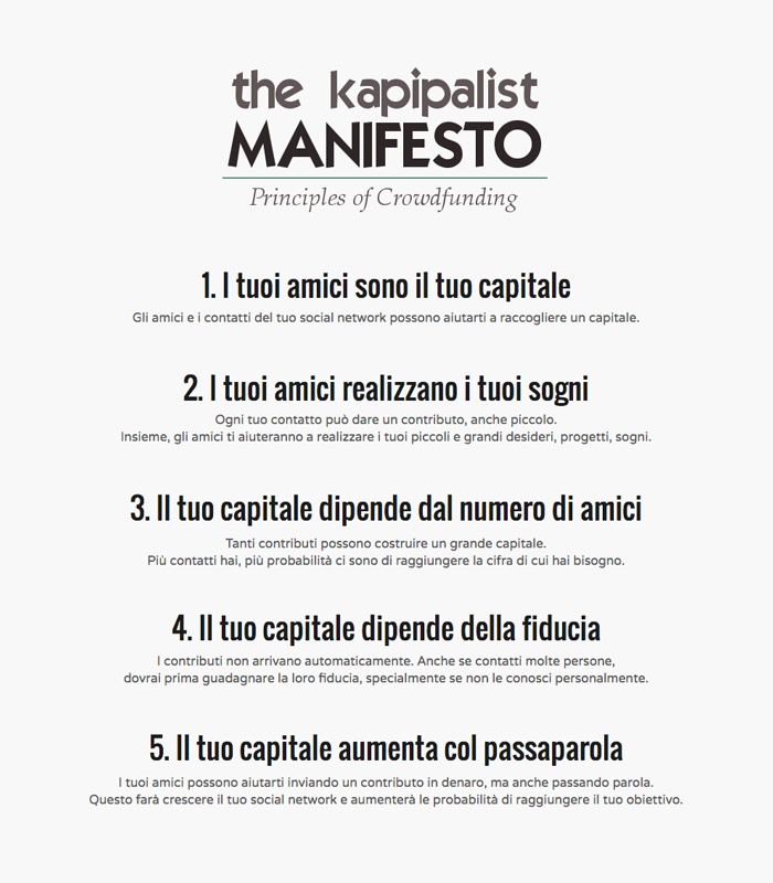 manifesto Kapipal manifesto Kapipal