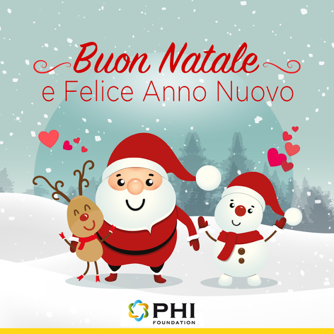 Buon Natale E Felice Anno Nuovo.Buon Natale E Felice Anno Nuovo Phi Foundation